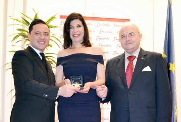 2018 Samira Brigüech, premio Estrella de Oro del Instituto de Excelencia Profesional